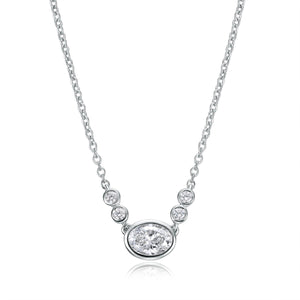 MNBZE08_00 Bezel Fashion Necklace