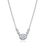 MNBZE08_00 Bezel Fashion Necklace