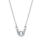 MNBZE08_00 Bezel Fashion Necklace