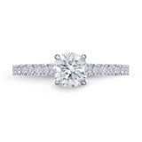 QRCS*03_00 Classics Diamond Engagement Semi-Mount Ring