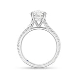 QRCS*15_00 Classics Diamond Engagement Semi-Mount Ring