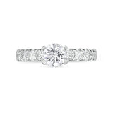QROD*06_00 Odessa Diamond Engagement Semi-Mount Ring