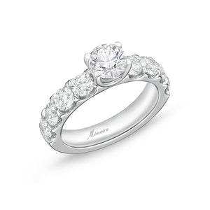 QROD*09_00 Odessa Diamond Engagement Semi-Mount Ring