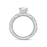 QROD*09_00 Odessa Diamond Engagement Semi-Mount Ring