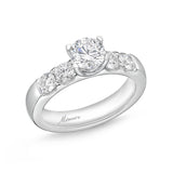 QROD*11_00 Odessa Diamond Engagement Semi-Mount Ring