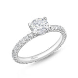 QROD*27_00 Odessa Diamond Engagement Semi-Mount Ring
