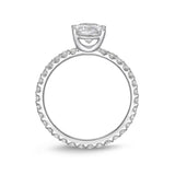 QROD*27_00 Odessa Diamond Engagement Semi-Mount Ring