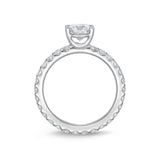 QROD*36_00 Odessa Diamond Engagement Semi-Mount Ring