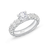 QROD*64_00 Odessa Diamond Engagement Semi-Mount Ring