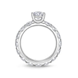 QROD*74_00 Odessa Diamond Engagement Semi-Mount Ring