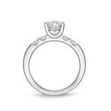 QROD*86_00 Odessa Diamond Engagement Semi-Mount Ring