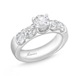 QROD*89_00 Odessa Diamond Engagement Semi-Mount Ring