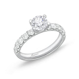 QROD*93_00 Odessa Diamond Engagement Semi-Mount Ring