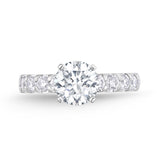 QROD*01_00 Odessa Diamond Engagement Semi-Mount Ring