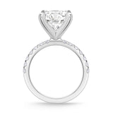 QROD*17_00 Odessa Diamond Engagement Semi-Mount Ring