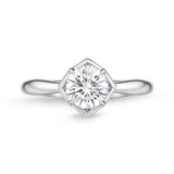 QRPM*22_00 Promise Diamond Engagement Semi-Mount Ring