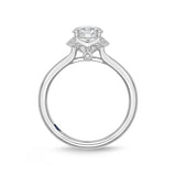 QRPM*22_00 Promise Diamond Engagement Semi-Mount Ring