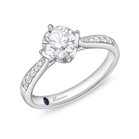 QRPM*40_00 Promise Diamond Engagement Semi-Mount Ring
