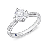 QRPM*40_00 Promise Diamond Engagement Semi-Mount Ring