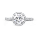 QRPM*41_00 Promise Diamond Engagement Semi-Mount Ring