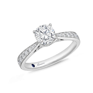 QRPM*42_00 Promise Diamond Engagement Semi-Mount Ring
