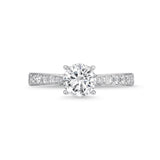 QRPM*42_00 Promise Diamond Engagement Semi-Mount Ring
