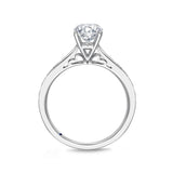 QRPM*42_00 Promise Diamond Engagement Semi-Mount Ring