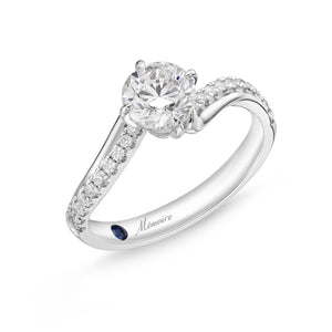 QRPM*48_00 Promise Diamond Engagement Semi-Mount Ring