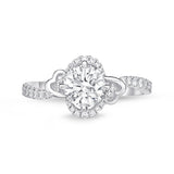 QRPM*54_00 Promise Diamond Engagement Semi-Mount Ring
