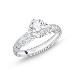 QRPM*55_00 Promise Diamond Engagement Semi-Mount Ring