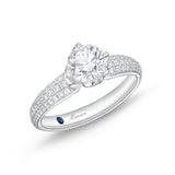 QRPM*55_00 Promise Diamond Engagement Semi-Mount Ring