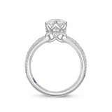 QRPM*55_00 Promise Diamond Engagement Semi-Mount Ring