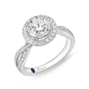QRPM*60_00 Promise Diamond Engagement Semi-Mount Ring
