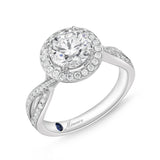 QRPM*60_00 Promise Diamond Engagement Semi-Mount Ring