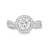 QRPM*60_00 Promise Diamond Engagement Semi-Mount Ring