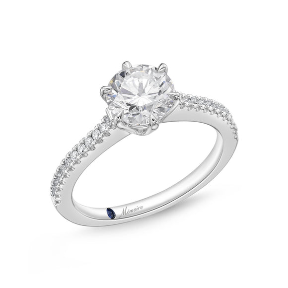 QRPM*62_00 Promise Diamond Engagement Semi-Mount Ring