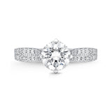 QRPM*64_00 Promise Diamond Engagement Semi-Mount Ring