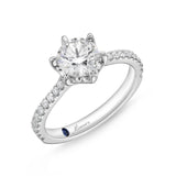 QRPM*65_00 Promise Diamond Engagement Semi-Mount Ring