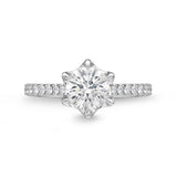 QRPM*65_00 Promise Diamond Engagement Semi-Mount Ring