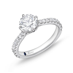 QRPM*68_00 Promise Diamond Engagement Semi-Mount Ring