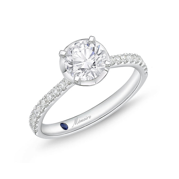 QRPM*69_00 Promise Diamond Engagement Semi-Mount Ring
