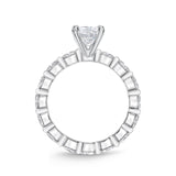 QRPP*20_00 Precious Prong Diamond Engagement Semi-Mount Ring