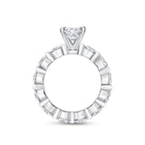 QRPP*25_00 Precious Prong Diamond Engagement Semi-Mount Ring