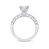 QRPT*52_00 Petite Prong Diamond Engagement Semi-Mount Ring