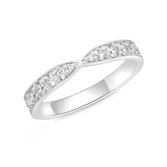 WRCS110_00 Classics Diamond Band Ring